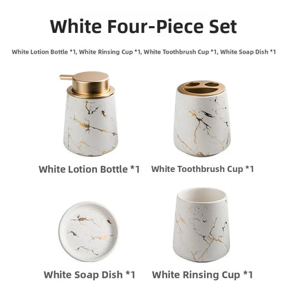 Luxury Ceramic Bathroom Accessories