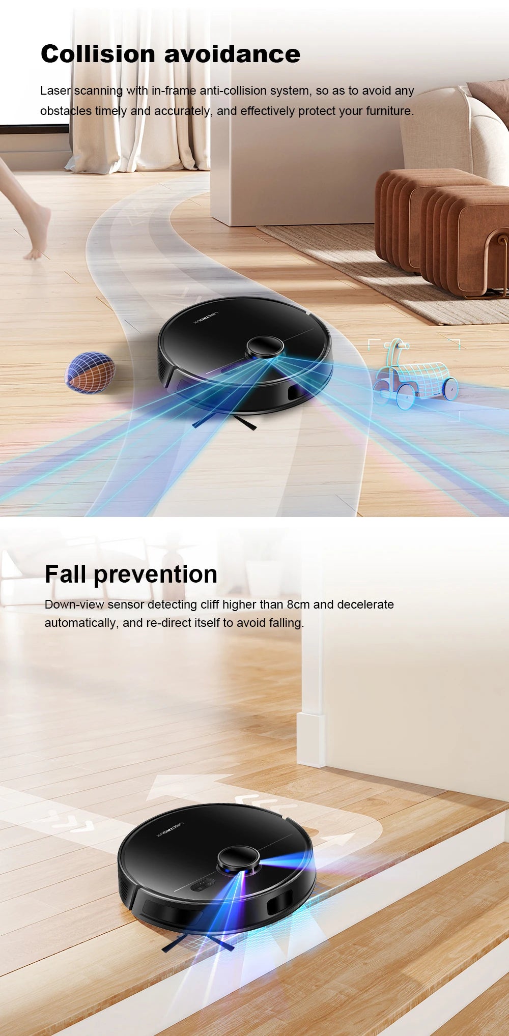 LDS Robot Vacuum Cleaner & Mop