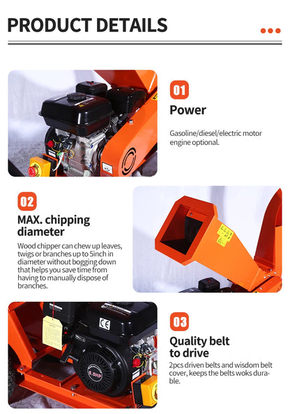 Wood Crusher Forestry Machinery