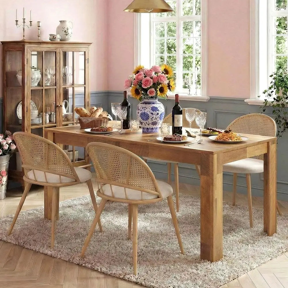 Wooden Dining Table Set