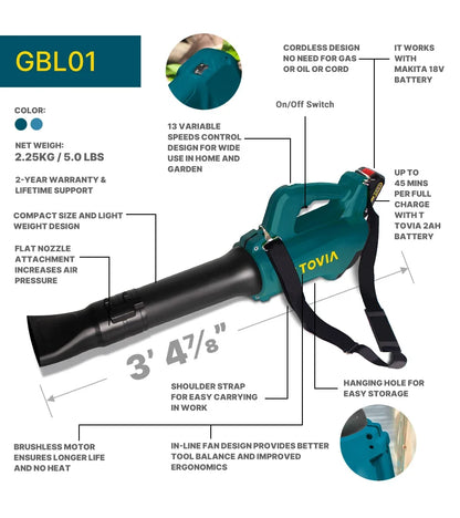 T TOVIA powerful blower brushless