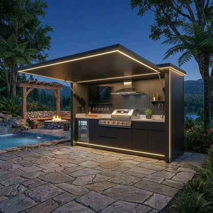 High Quality Station For Garden BBQ Party