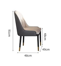 Modern Table and Chair Combination Round Table