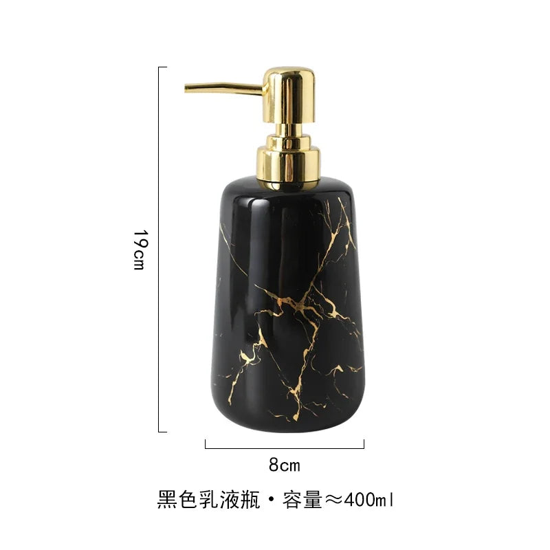 Ceramic Toiletries Bathroom Set