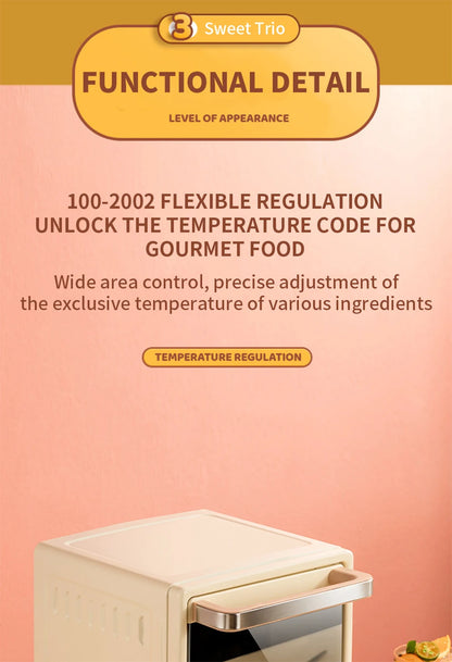 12L Mini Vertical Electric Oven