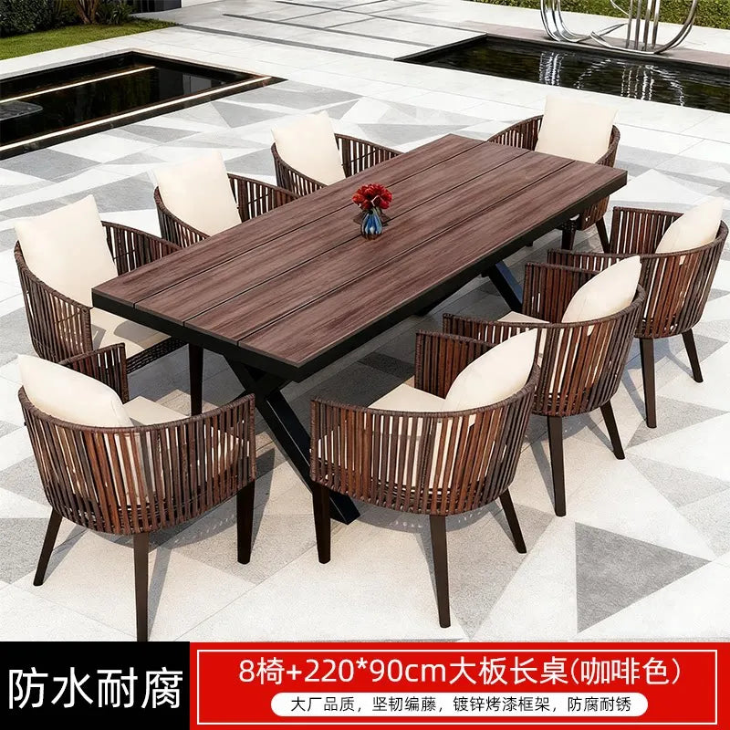 Wood Modern Garden Furniture Sets