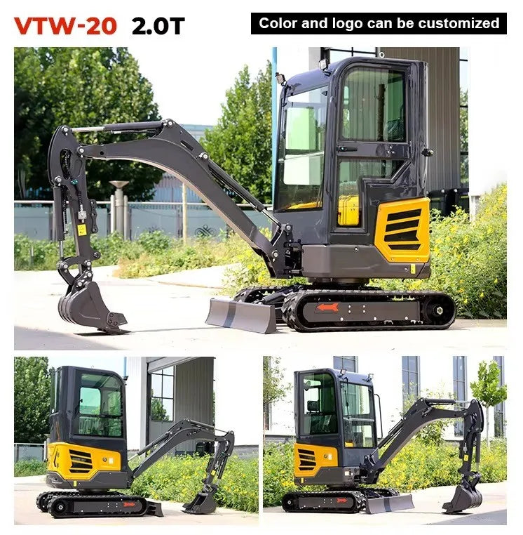 VOTE Free Shipping Mini Excavator
