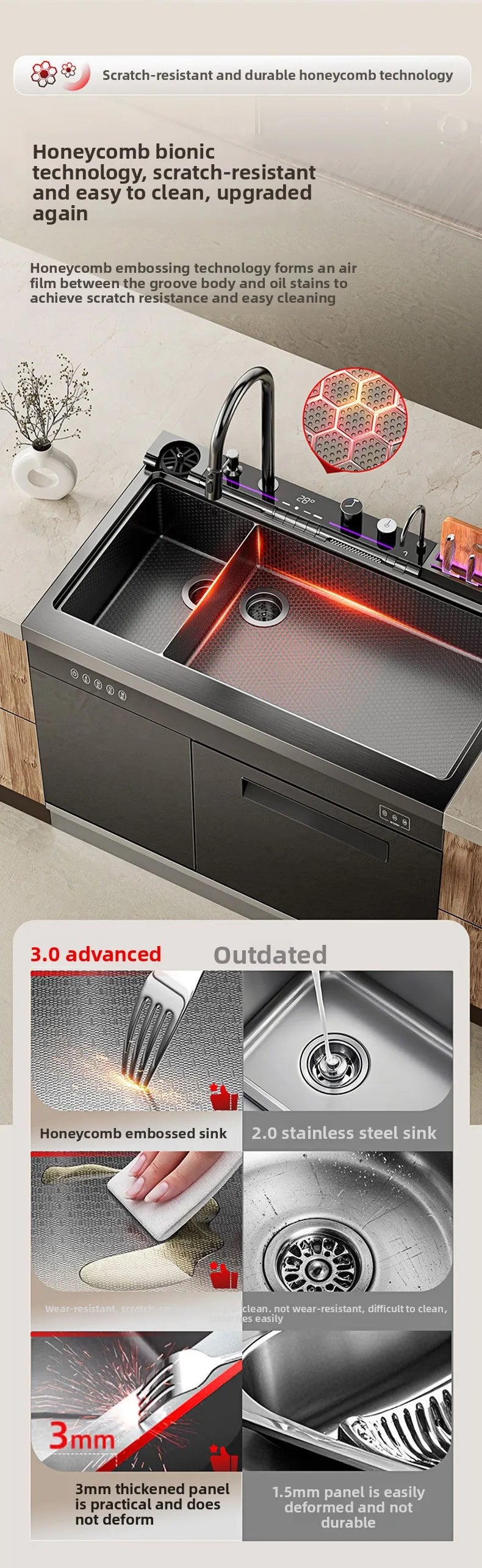 Sink Dishwasher All-in-one