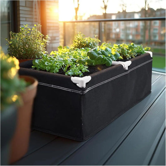 Fabric Garden Plant Bed Rectangular