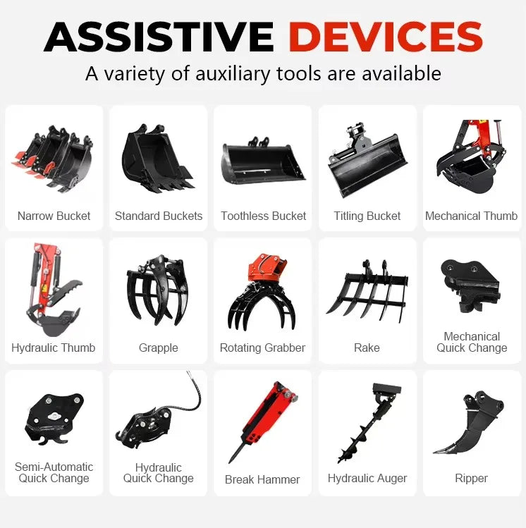 VOTE Free Shipping Mini Excavator