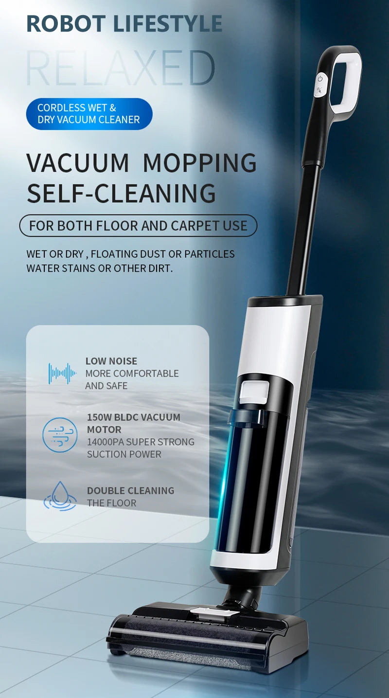 Wet Dry Vacuum Cleaner Cordless