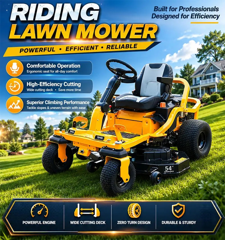 Commercial Zero Turn Lawn Mowers