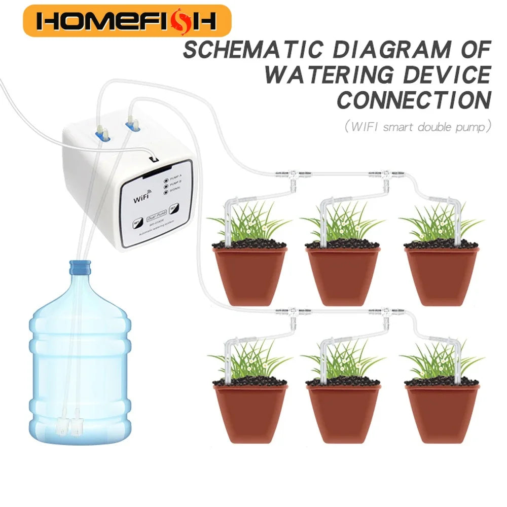 Intelligent Watering Device Double Pump