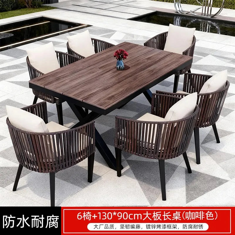 Wood Modern Garden Furniture Sets