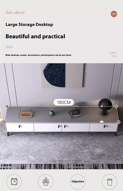 Modern Luxury TV Stand, High Gloss