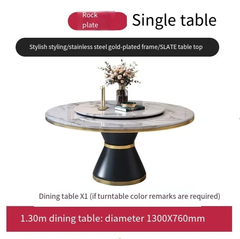 Luxury Dining Table 8 Chairs, Dining Rooms