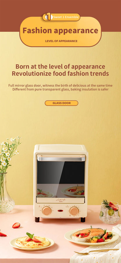 12L Mini Vertical Electric Oven