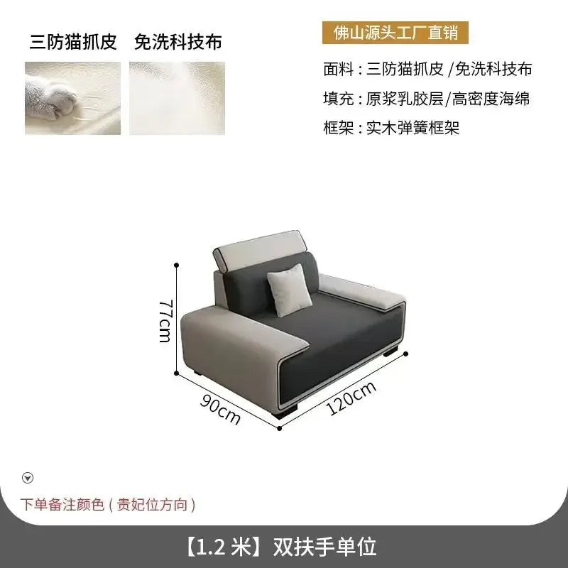 Oversized Cushion Living Room Sofas