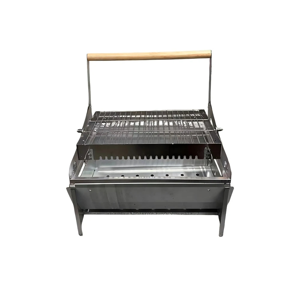 Portable 360° Foldable Flip Rotating Charcoal Grill