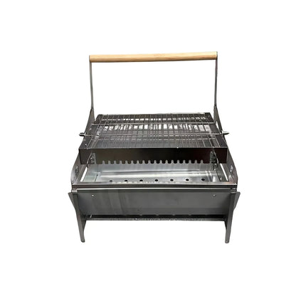 Portable 360° Foldable Flip Rotating Charcoal Grill