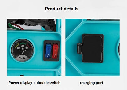 Portable Lithium Battery Dual Pump