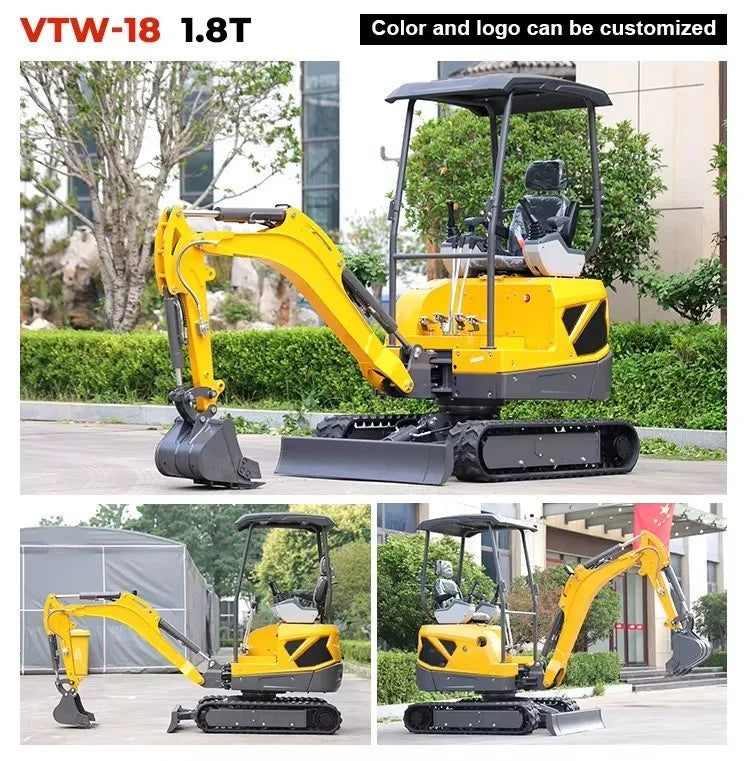 VOTE Free Shipping Mini Excavator