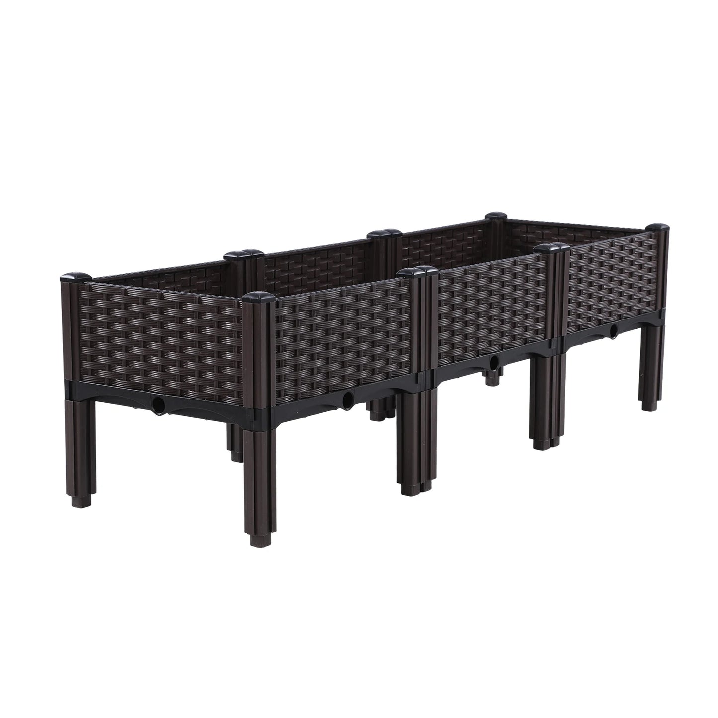 Plastic Raised Garden Bed with Legs