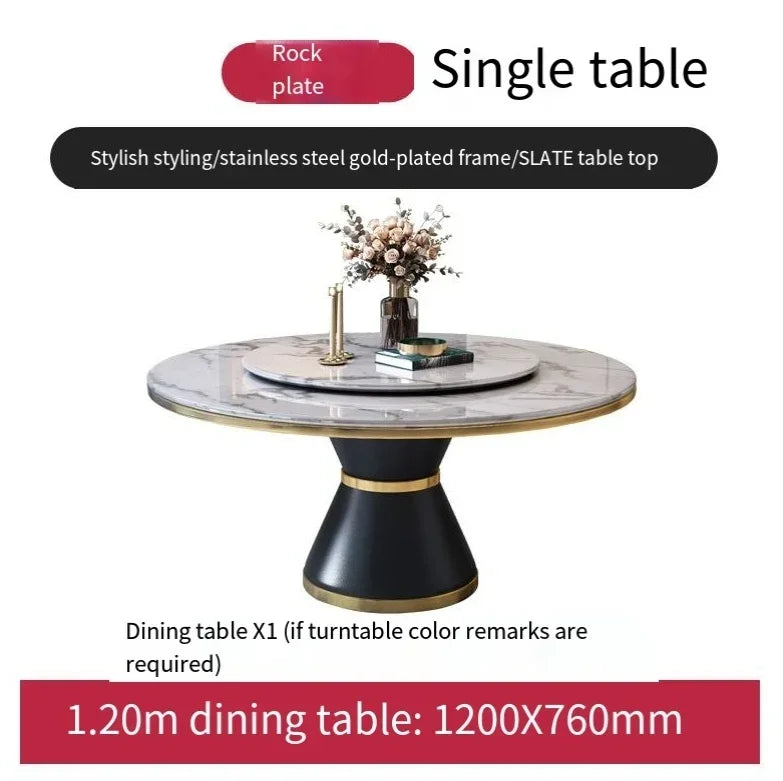 Luxury Dining Table 8 Chairs, Dining Rooms