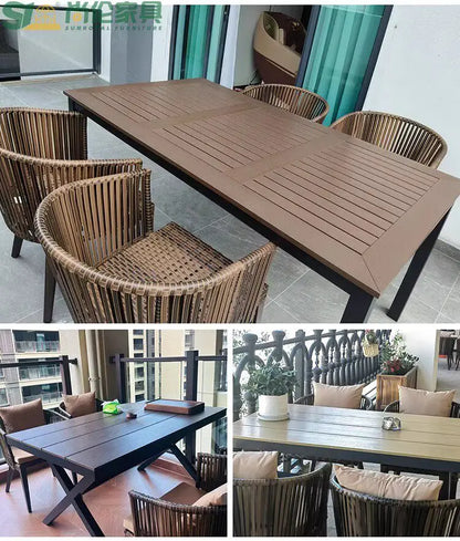 Wood Modern Garden Furniture Sets