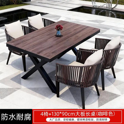 Wood Modern Garden Furniture Sets