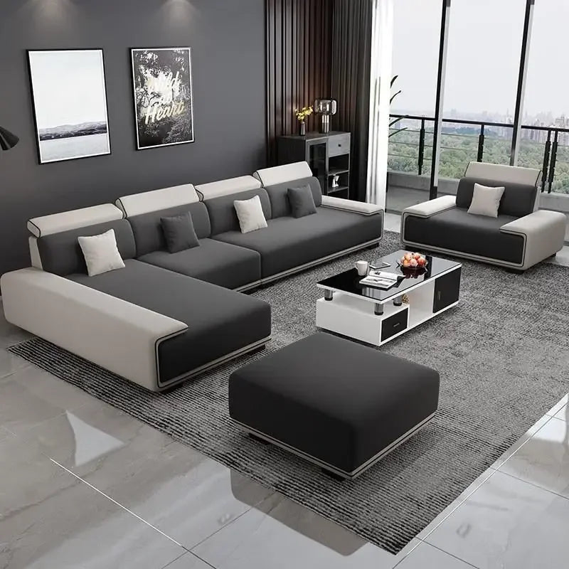 Oversized Cushion Living Room Sofas