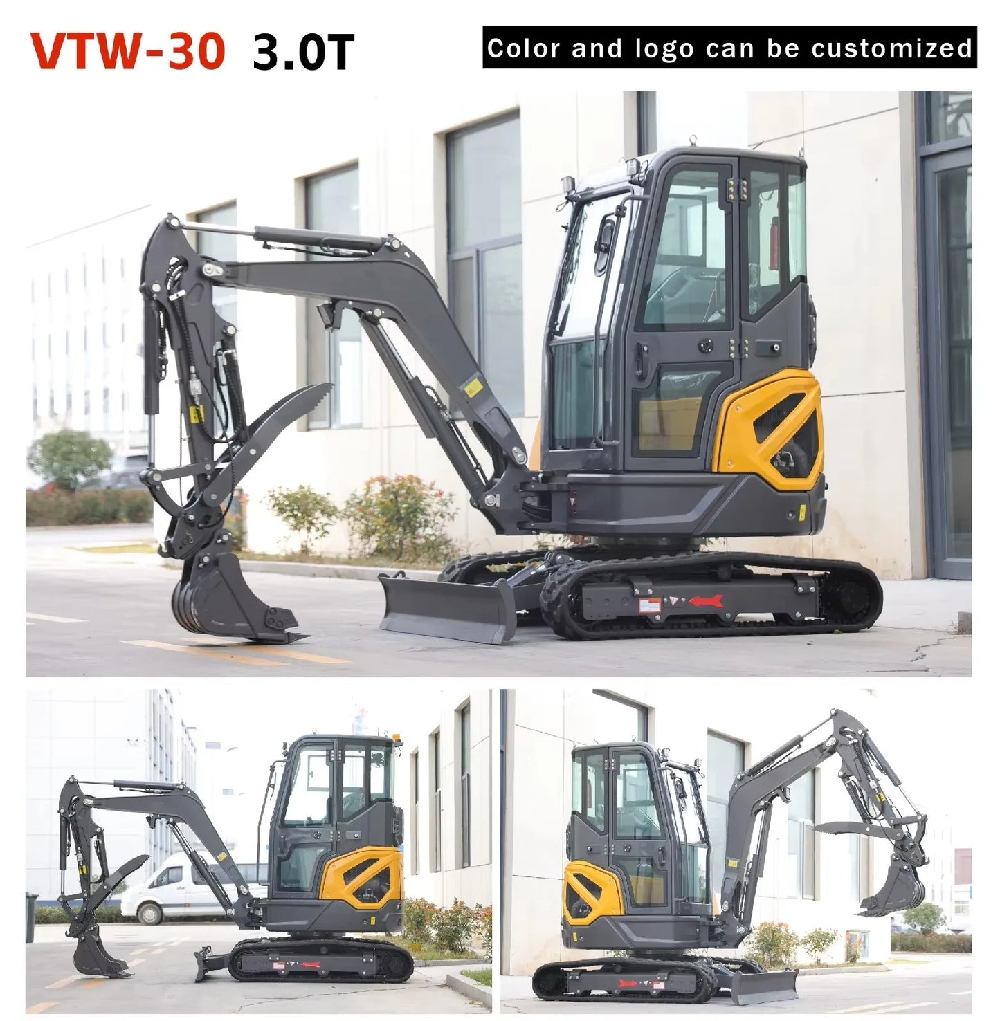 VOTE Free Shipping Mini Excavator