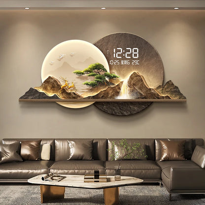 Modern Nordic Wall Watch Digital