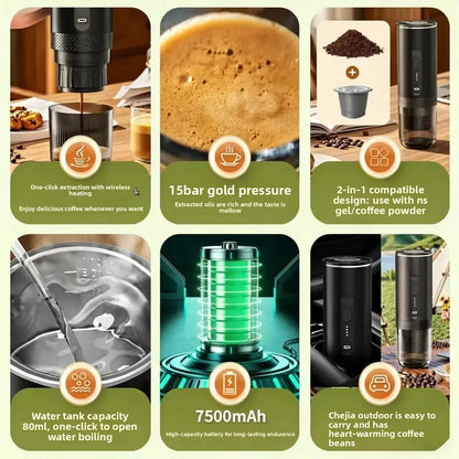 Portable Capsule Coffee Machine