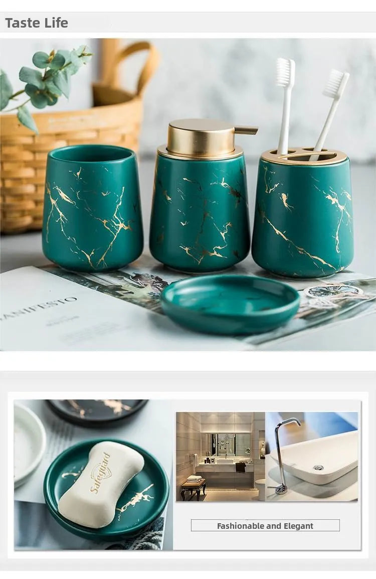 Luxury Ceramic Bathroom Accessories