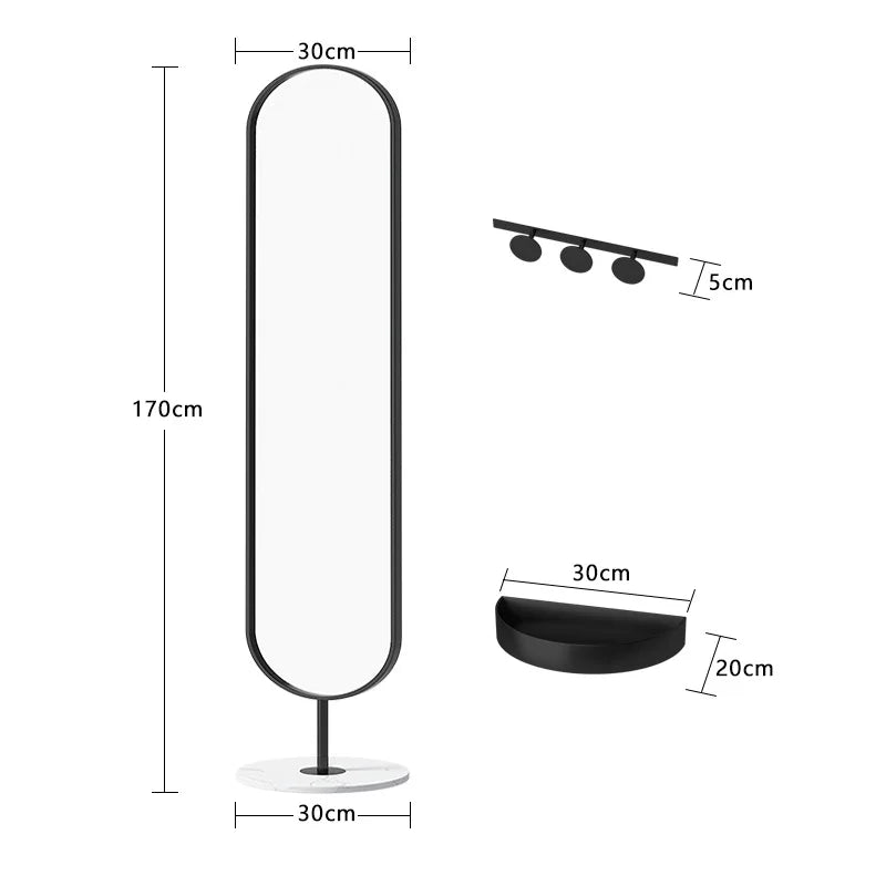 LH light luxury full-length mirror