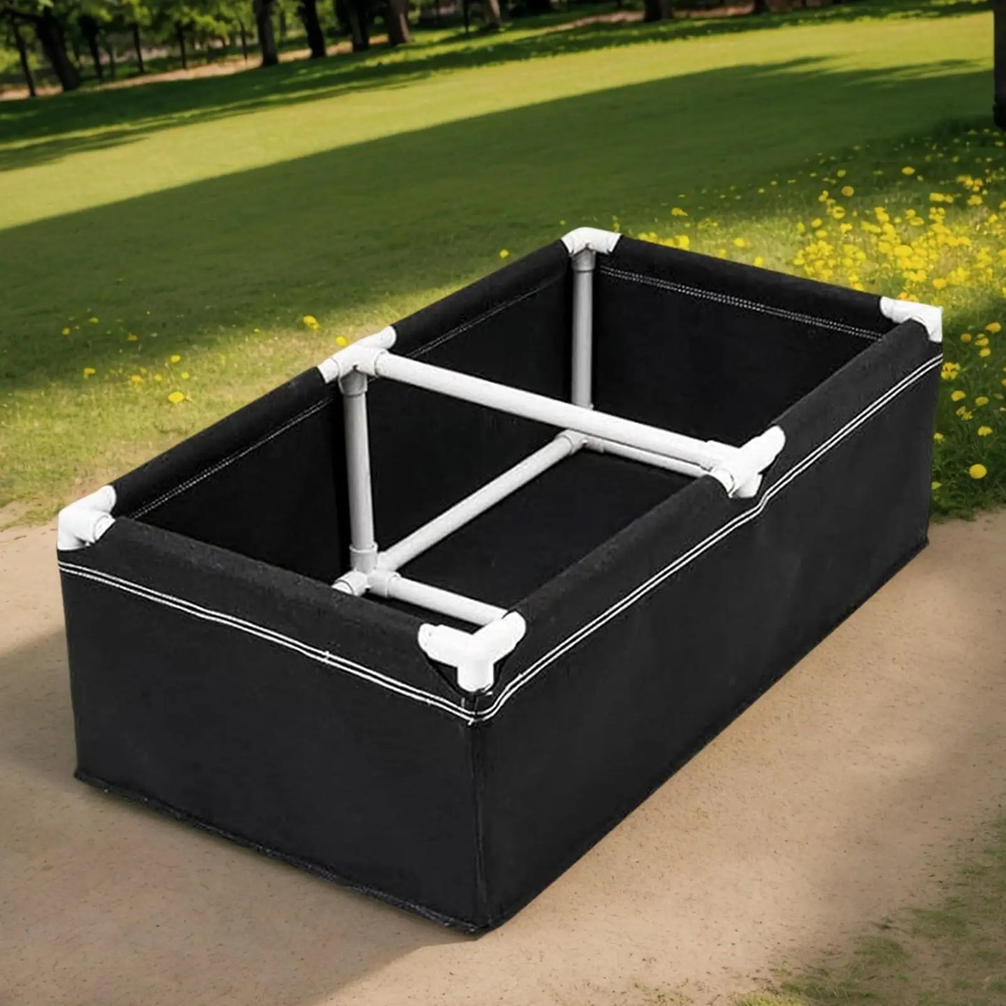 Fabric Garden Plant Bed Rectangular