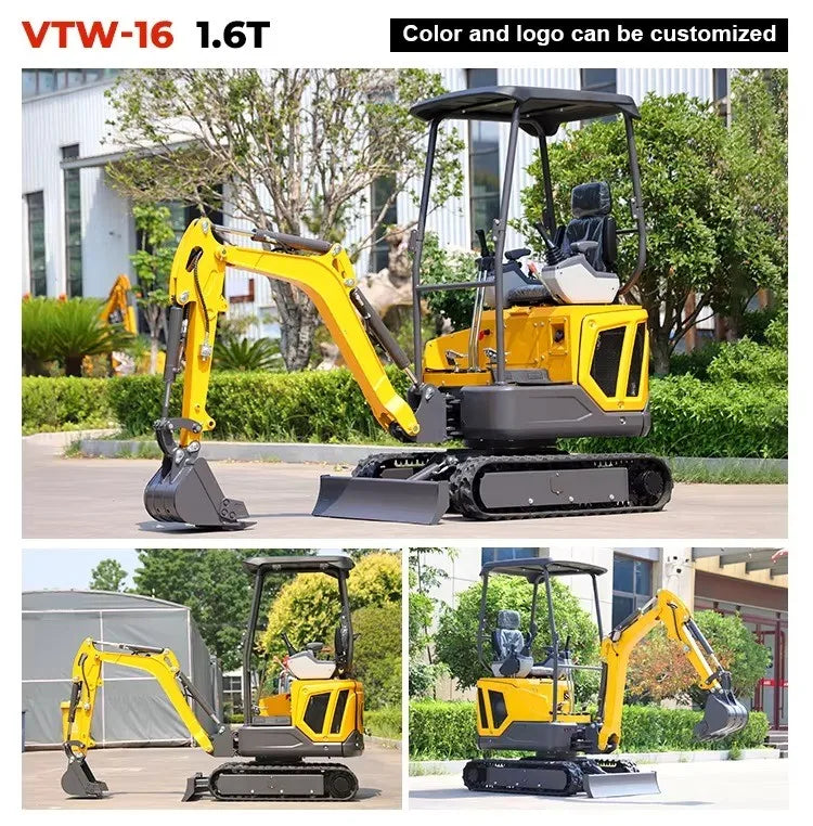 VOTE Free Shipping Mini Excavator