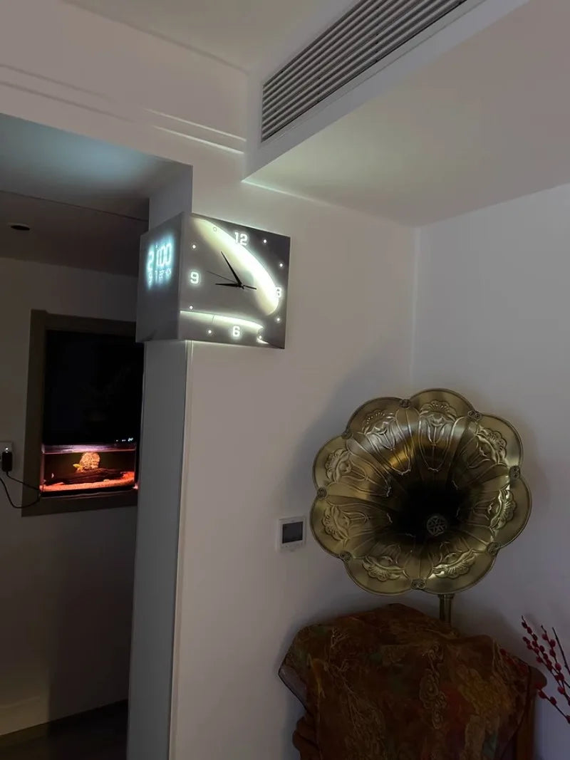 Room Corner Wall Mounted Clocks