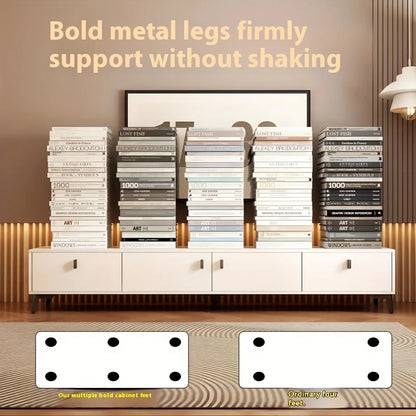 Modern Luxury TV Stand, High Gloss