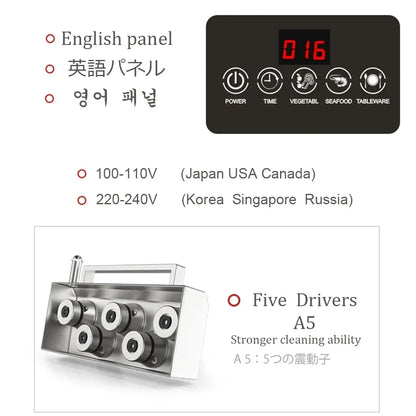 Kitchen Ultrasonic Dishwasher A5