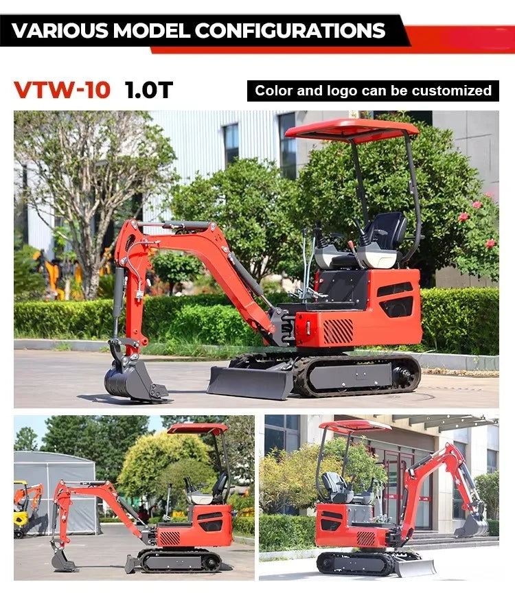 VOTE Free Shipping Mini Excavator