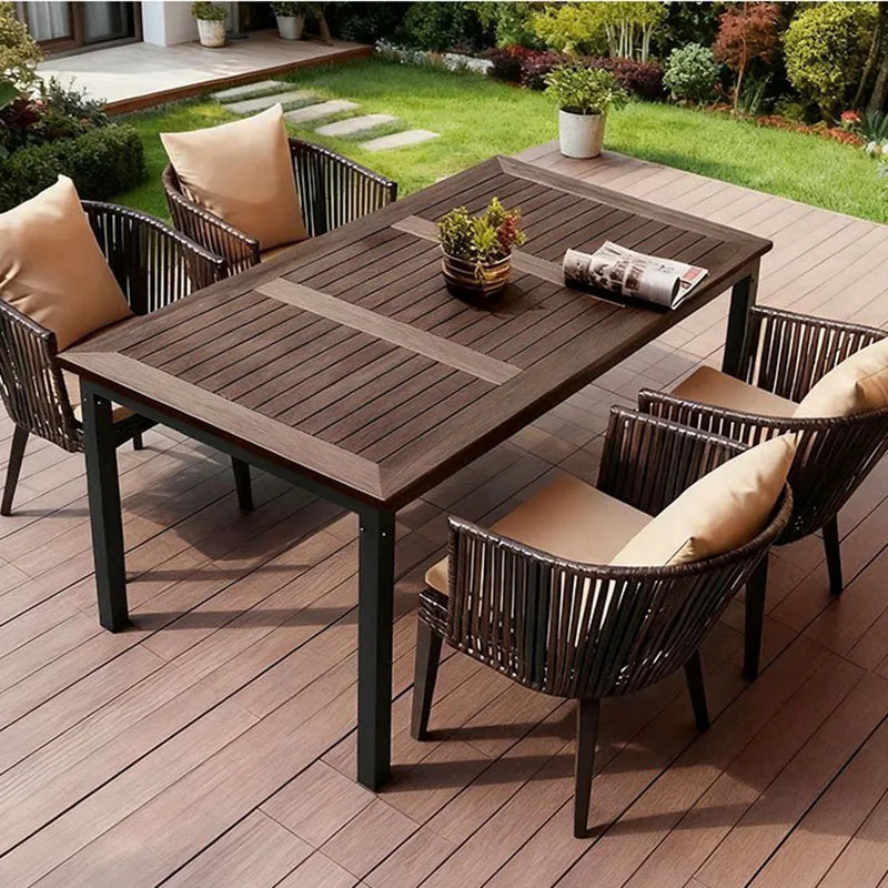 Wood Modern Garden Furniture Sets