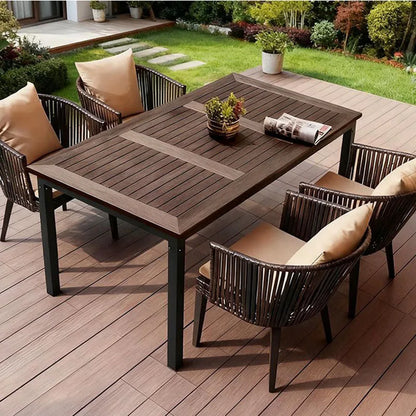 Wood Modern Garden Furniture Sets
