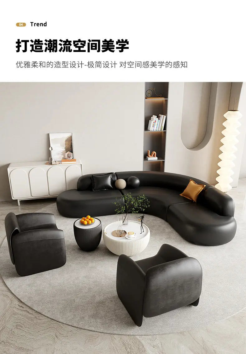 Italian Minimalist Office Sofa Modern