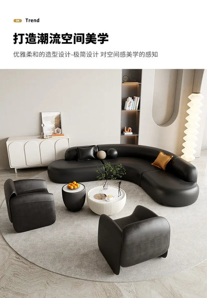 Italian Minimalist Office Sofa Modern