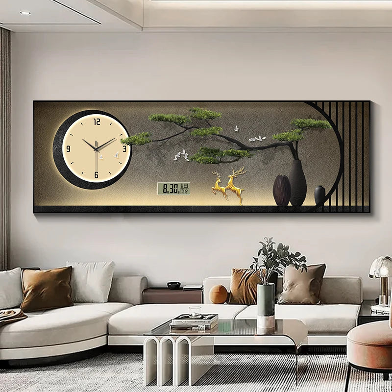 Minimalist Nordic Wall Clocks