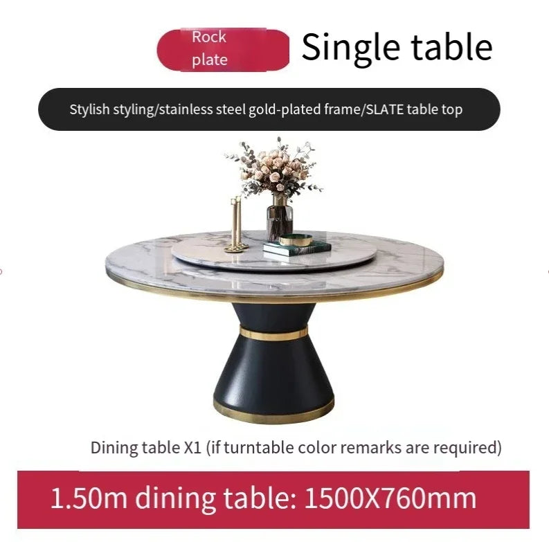 Luxury Dining Table 8 Chairs, Dining Rooms