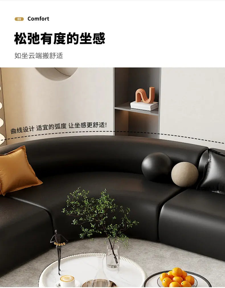 Italian Minimalist Office Sofa Modern