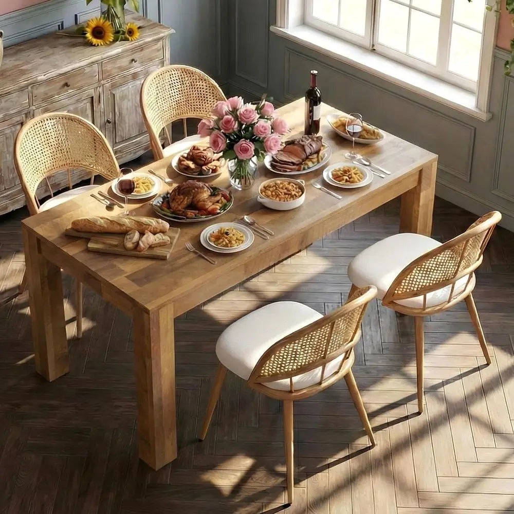 Wooden Dining Table Set